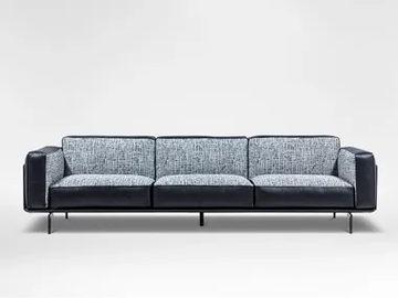 MODA - 4 seater leather sofa by CAMERICH - view 2