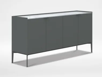 MATRIX - Wooden sideboard with doors by CAMERICH - view 2