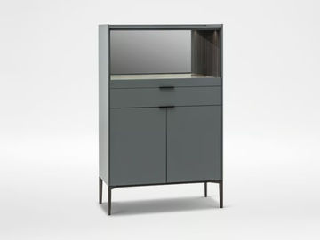 MATRIX - Wooden highboard with doors by CAMERICH - view 2