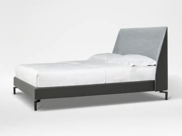 MELODY - Fabric double bed with upholstered headboard by CAMERICH - view 2