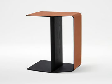 SLICE - Rectangular metal side table by CAMERICH - view 2