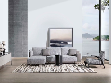 EAST-WEST - Sectional fabric sofa with chaise longue by CAMERICH - view 3