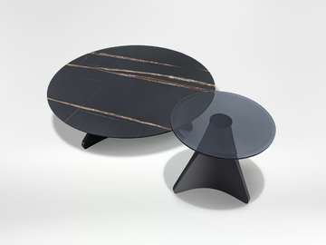 SPIN - Round marble coffee table by CAMERICH - view 3