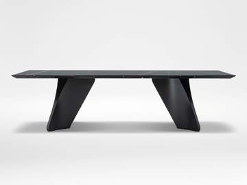 SPIN - Rectangular marble table by CAMERICH - view 2