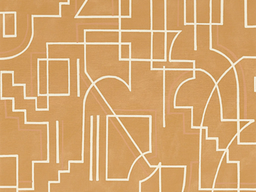 ALEXANDER - Geometric washable wallpaper strip by CASAMANCE - view 2