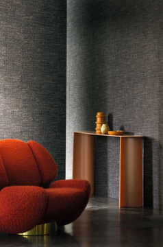 ALSEK - Solid-color polyester wall fabric by CASAMANCE - view 3