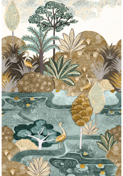 ARUBA - Panoramic washable wallpaper by CASAMANCE - view 3