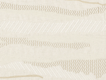 ASO - Embroidered solid-color fabric for curtains by CASAMANCE - view 2