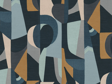 ASSEMBLAGE - Embroidered motif wallpaper by CASAMANCE - view 2