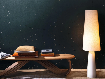 ASTRAL SOLAIRE - Linen wall fabric by CASAMANCE - view 3