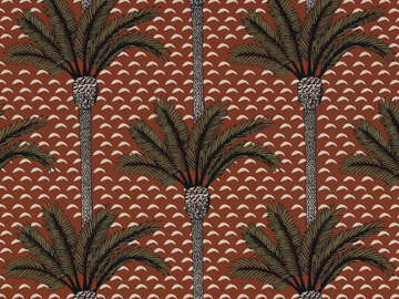 ATLAS - Washable nonwoven wallpaper with floral pattern by CASAMANCE - view 2
