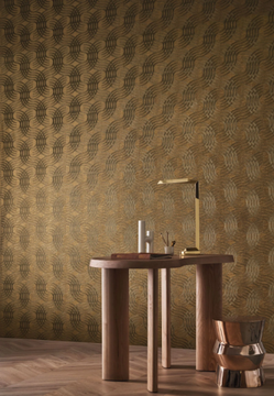 AURARIA - Metallic effect washable wallpaper strip by CASAMANCE - view 3