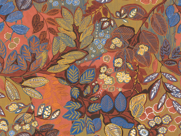Belle De Nuit - Washable wallpaper with floral pattern by CASAMANCE - view 2