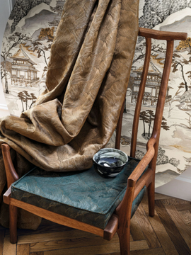 BETTA - Jacquard solid-color fabric by CASAMANCE - view 3