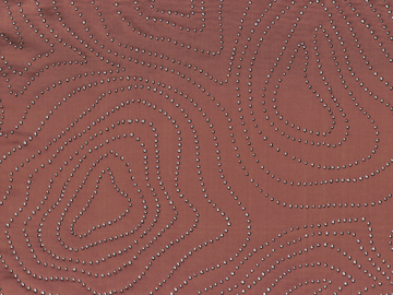 CELEBRATE - Embroidered fabric for curtains by CASAMANCE - view 2