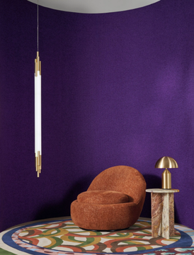ETREINTE - Solid-color boucle wall fabric by CASAMANCE - view 3