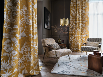LARIMAR - Embroidered fabric for curtains by CASAMANCE - view 3