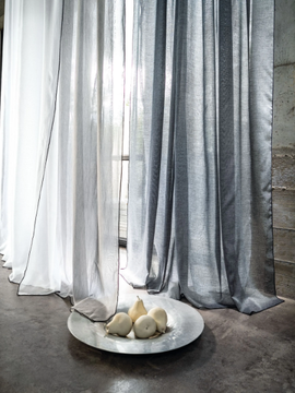 WALDEN - Washable solid-color fabric for curtains by CASAMANCE - view 3