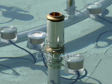 Anchorages and recesses underwater light - Metal underwater lamp for fountains by CASCADE - view 3