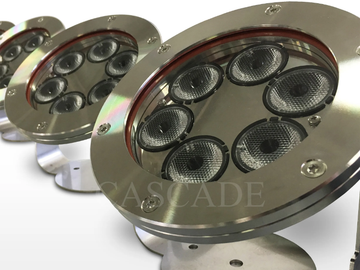 MIZAR - LED stainless steel underwater lamp for fountains by CASCADE - view 2