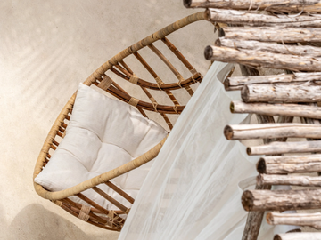 DAYTON - Aluminium garden hanging chair by CBdesign - view 3