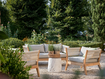 MILLY - 2 seater synthetic fibre garden sofa by CBdesign - view 3