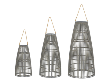 ALMERIA - Synthetic fibre lanterns set by CBdesign - view 2