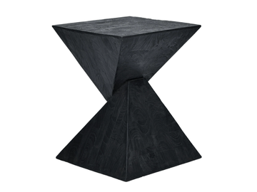 BREAKE - Low stool / square teak garden side table by CBdesign - view 2