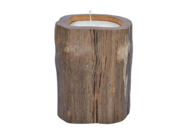CANDLE LOG NATURAL - Teak candle by CBdesign - view 2