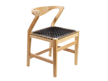 KIM - Teak garden chair open back by CBdesign - view 2