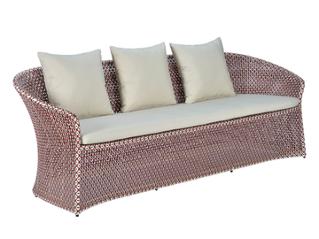 LEA - 3 seater synthetic fabric garden sofa by CBdesign - view 2