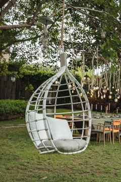 MANHATTAN - Aluminium garden hanging chair by CBdesign - view 3