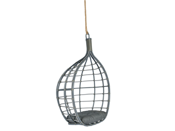 MANHATTAN - Aluminium garden hanging chair by CBdesign - view 2