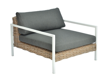 SHANA - Fabric garden armchair with armrests by CBdesign - view 2