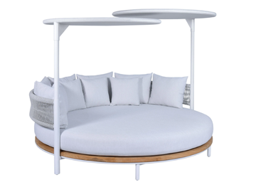 TONDO - Round fabric garden bed with parasol by CBdesign - view 3