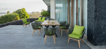 Y P0156 - Rectangular teak garden table by CBdesign - view 3