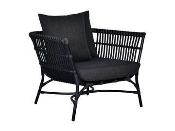 YOKO - Synthetic fibre garden armchair with armrests by CBdesign - view 2