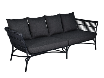 YOKO - 3 seater synthetic fibre garden sofa by CBdesign - view 2