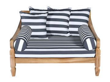 ZAGORA - Fabric garden armchair with armrests by CBdesign - view 2