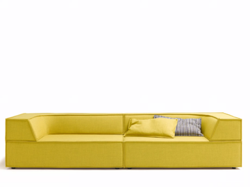 TRIO - 4 seater fabric sofa by Cor - view 3