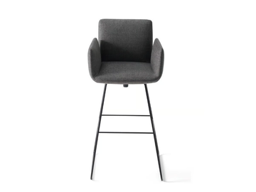 JALIS - Swivel high fabric stool by Cor - view 3