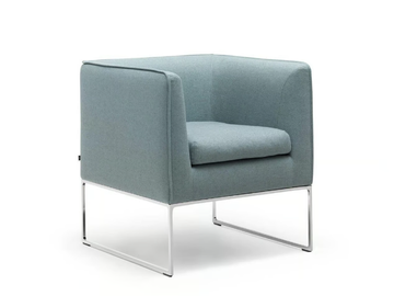 MELL - Upholstered fabric armchair by Cor - view 2