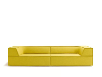TRIO - 4 seater fabric sofa by Cor - view 2