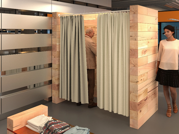 CRAFTWAND® - Changing cabin by CRAFTWAND - view 2