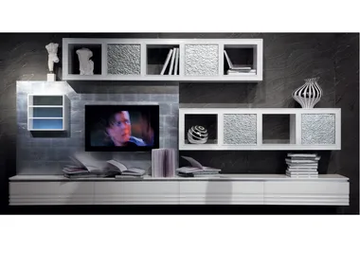 ELETTRA DAY - Sectional solid wood storage wall by Cantiero - view 2