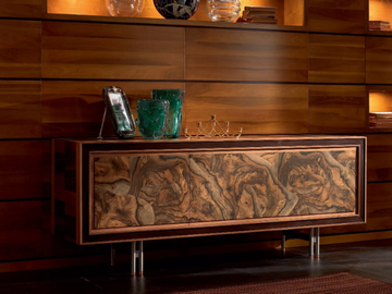 ELETTRA DAY - Solid wood sideboard with doors by Cantiero - view 3