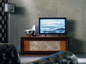 ÉTOILE DAY - Silver leaf sideboard with drawers by Cantiero - view 2