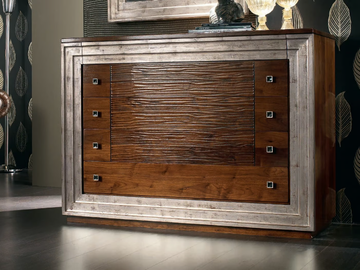 ÉTOILE NIGHT - Solid wood chest of drawers by Cantiero - view 2