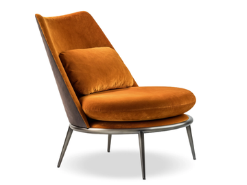 AURORA - Fabric armchair by Cantori - view 2