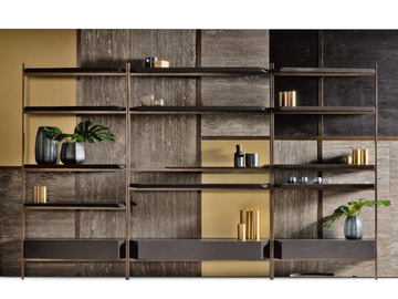 MACAO - Sectional bookcase with drawers by Cantori - view 3